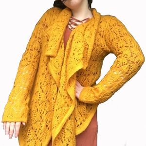 Yellow Flow Sweater